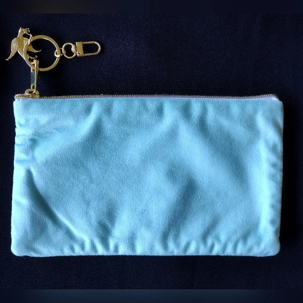 Purple Cosmetic Zipper Pouch